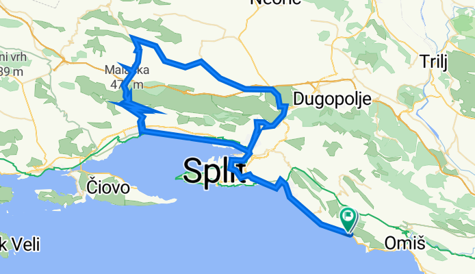 Sikirica ulica 9, Jesenice do Poljička Cesta 3, Jesenice