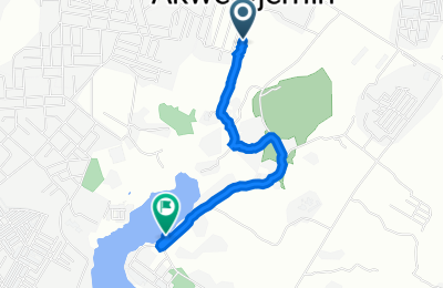 Route in der Bikemap App öffnen