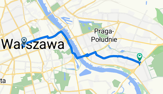 Rondo ONZ 01, Warszawa do Floriana Znanieckiego 2, Warszawa