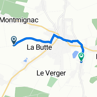 21 Rue de la Roulais, Campbon à 22 Route de Savenay, Campbon