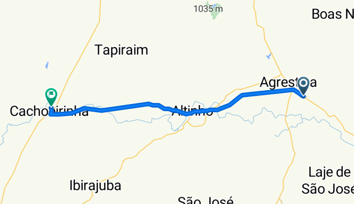 Agrestina - Cachoeirinha