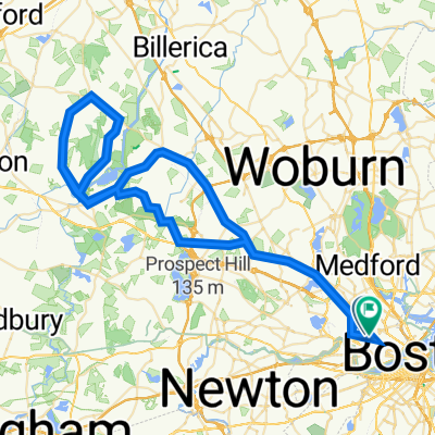 71.3 mi route