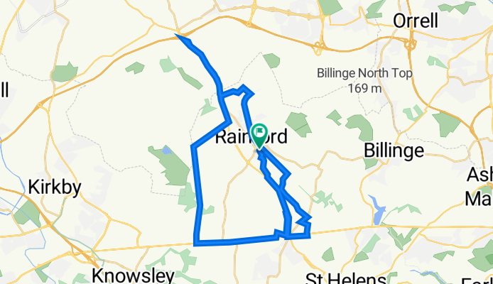 Holly Crescent 21, Rainford to Holly Crescent 21, Rainford