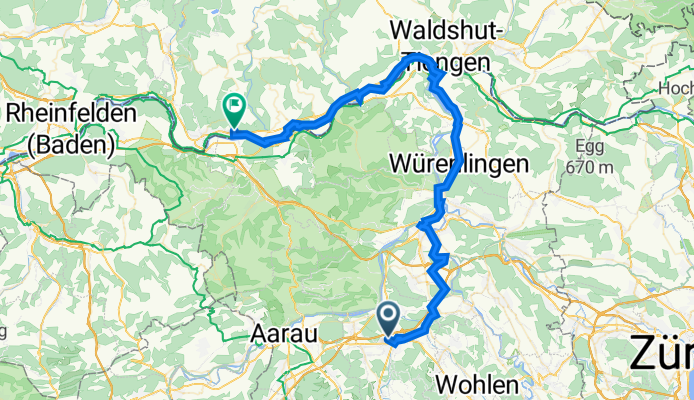 Lenzburg, Lenzburg nach Schaffhauser Straße 123/1, Bad Säckingen