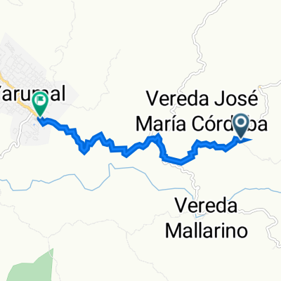 De Vía sin nombre a Yarumal - Angostura 12-63
