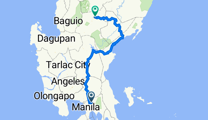 Campo Verde, Quezon City to A. Luna Street, Solano