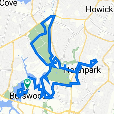 Burswood Drive 168, Auckland to Burswood Drive 168, Auckland