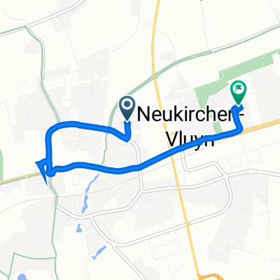 Spickschenweg 36, Neukirchen-Vluyn nach Moränenweg 37, Neukirchen-Vluyn