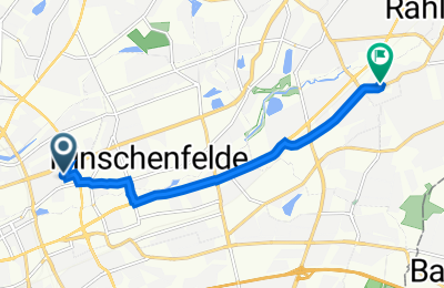 Route in der Bikemap App öffnen