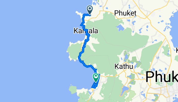 Soi Ao BangTao 4 69/4, Tambon Choeng Thale to Thawewong Road 152/1, Tambon Patong