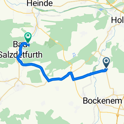 Kreitenberg 1, Bockenem nach Eichenkamp 14, Bad Salzdetfurth