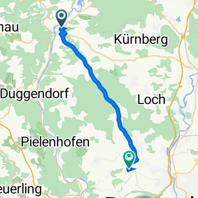 Am Gries 1, Kallmünz nach Karether Weg 3, Lappersdorf