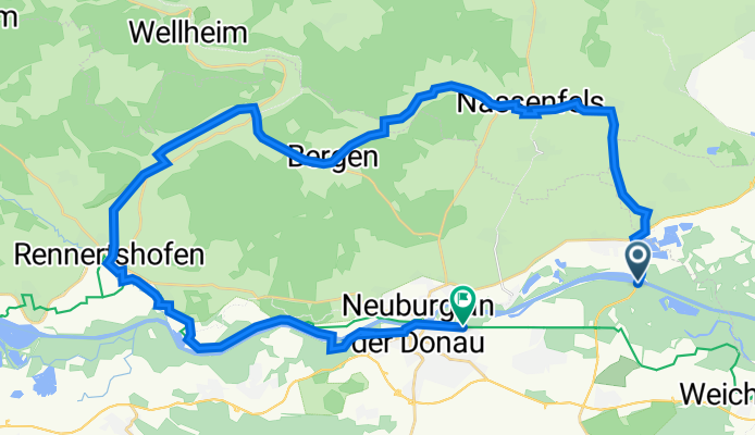 St 2043, Bergheim nach Rohrenfelder Straße 63, Neuburg an der Donau