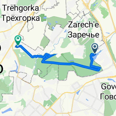 Маршрут в Комсомольский переулок 1а, Сельскохозяйственный Дск