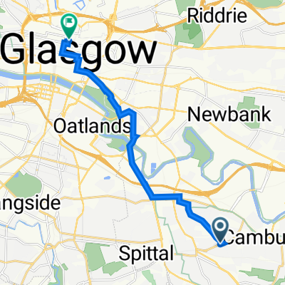 134 Dukes Road, Glasgow to 256 Buchanan St, Glasgow