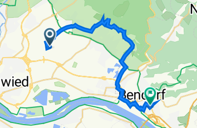 Route in der Bikemap App öffnen