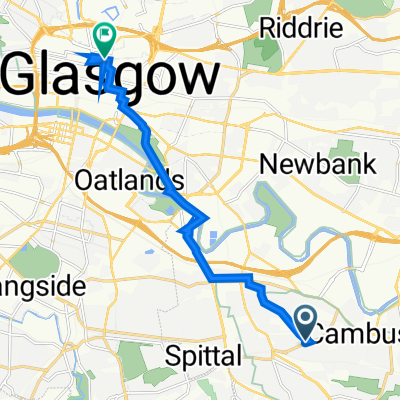 136 Dukes Road, Glasgow to Anderston/City/Yorkhill Ward, Glasgow