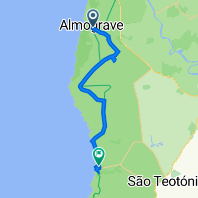 Rua da Boa Vista 43–61, Longueira-Almograve à Praceta da Boa Vontade 3A, Zambujeira do Mar