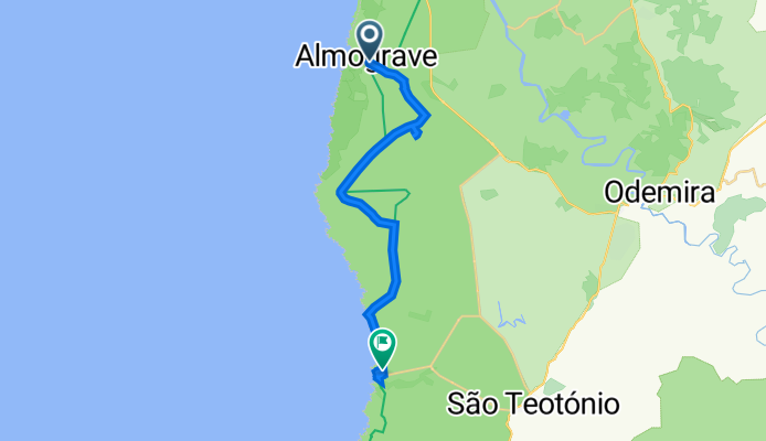 Rua da Boa Vista 43–61, Longueira-Almograve à Praceta da Boa Vontade 3A, Zambujeira do Mar