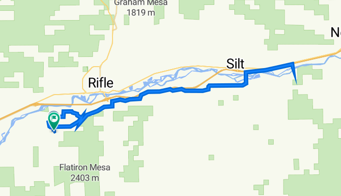 55 Salmon Ln, Rifle to 220 Salmon Ln, Rifle