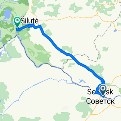 Panemunė до Šyšos kaimo sodyba, Šyša