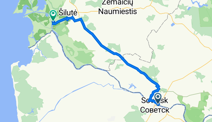 Panemunė до Šyšos kaimo sodyba, Šyša