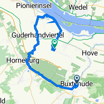 Hoyers Gang 1, Buxtehude nach Westerladekop 128B, Jork