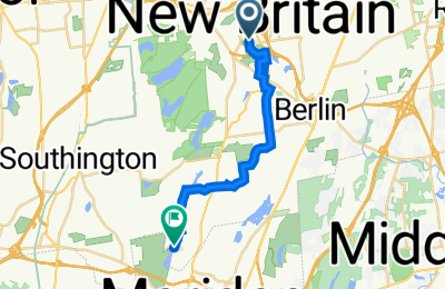 Route in der Bikemap App öffnen