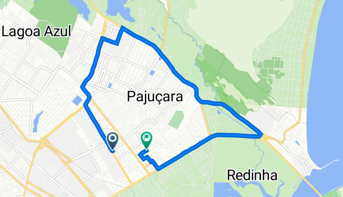 De Avenida Itapetinga 923 a Rua Caio Galvão de Lima 131