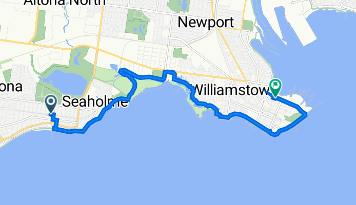89–93 Railway St N, Altona to 183-185 Nelson Pl, Williamstown