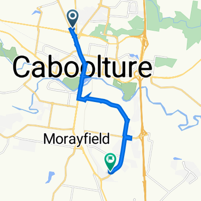 Caboolture to 2 Parer Cr, Morayfield