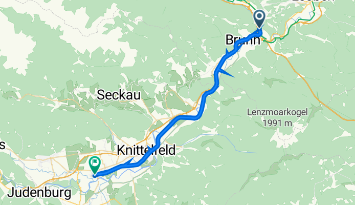 St. Michael, Sankt Michael in der Obersteiermark to Bahnhofstraße 79, Zeltweg