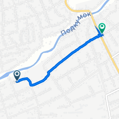 От улица Мичурина 194, Ессентукская до улица 6-ти Коммунаров 7г, Ессентукская