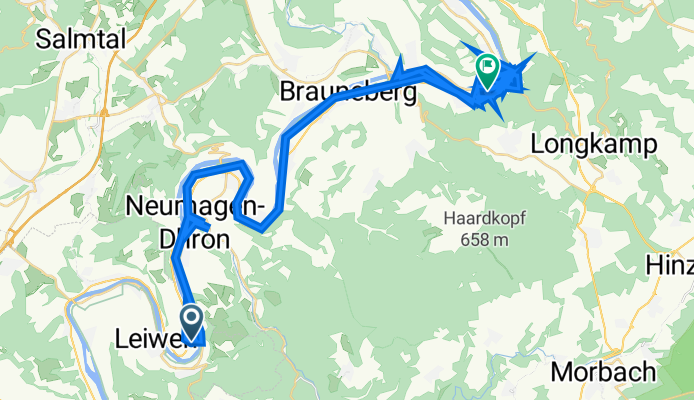 Brückenstraße 4, Trittenheim to Nikolausufer 38, Bernkastel-Kues