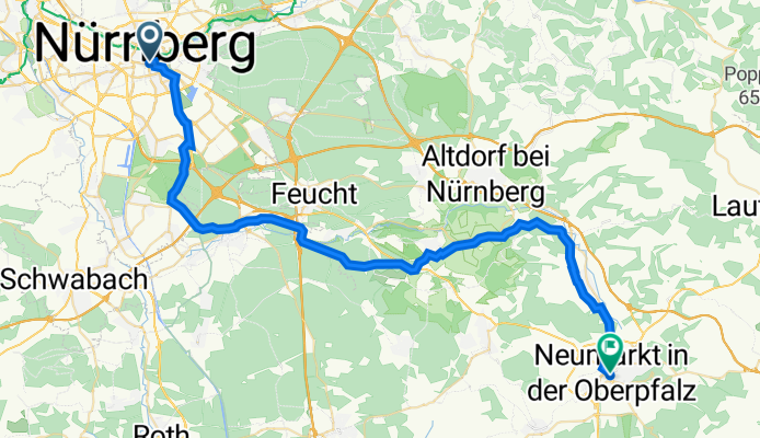 Nürnberg Hbf - Neumarkt