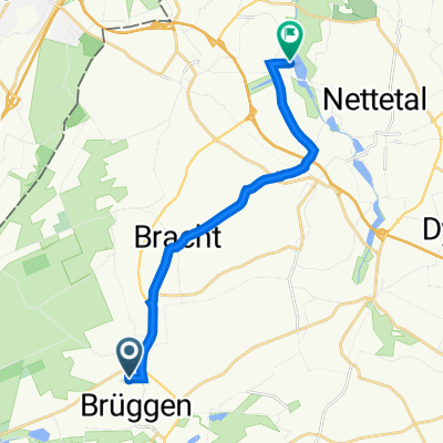 Platanenweg 30, Brüggen nach Am Wittsee 25, Nettetal