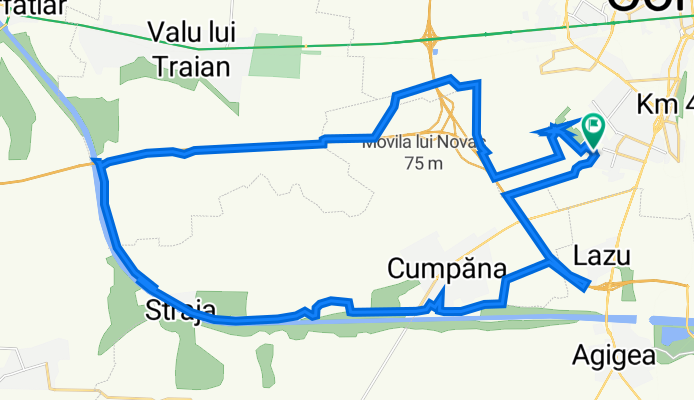 Strada Amalia, Constanța to Strada Amalia, Constanța