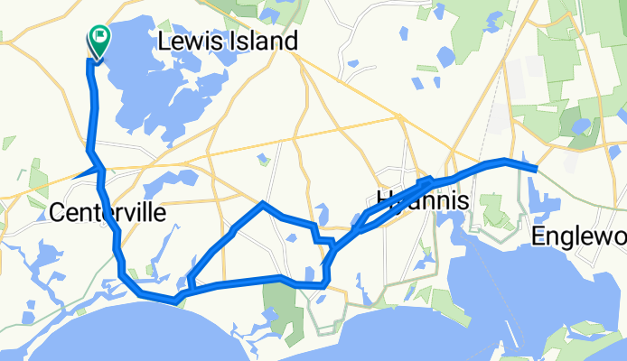 51 Tern Ln, Barnstable to 50 Tern Ln, Barnstable