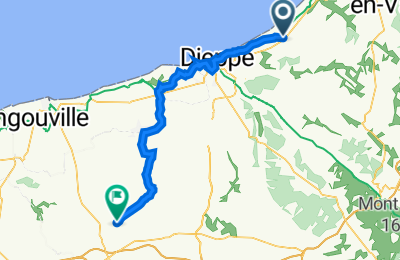 Route in der Bikemap App öffnen