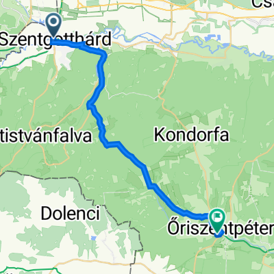 Széll Kálmán tér 15., Szentgotthárd nach Égésszer 35., Őriszentpéter