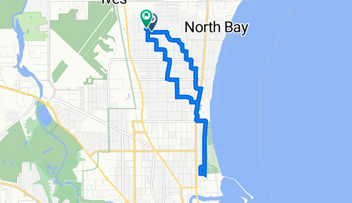 1301 Cedar Creek St, Racine to 3618 Charles St, Racine
