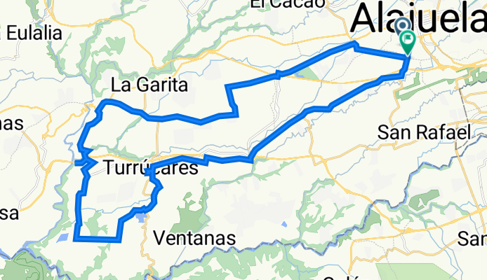 Avenida 5, Alajuela a Vía 124, Alajuela
