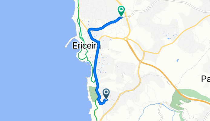 Praceta da Padaria 1, Carvoeira to Estrada de Fonte Boa dos Nabos C, Ericeira