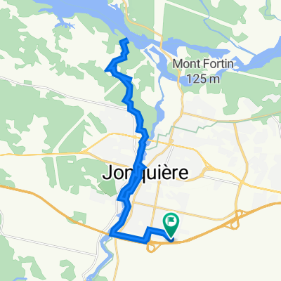 Rue du Limousin 3726, Saguenay to Rue du Limousin 3726, Saguenay