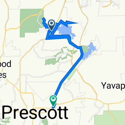 Willow Creek Park, Prescott to SR-89 S, Prescott