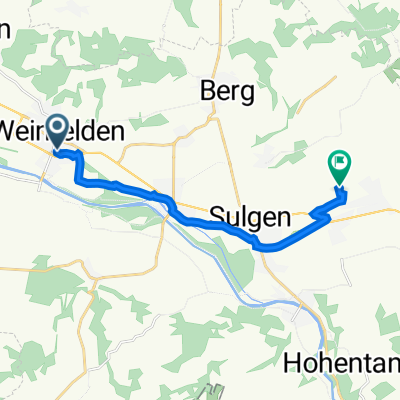 Austrasse 3, Weinfelden nach Südhalde 12, Ennetaach