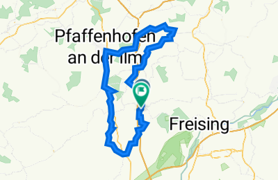 Route in der Bikemap App öffnen