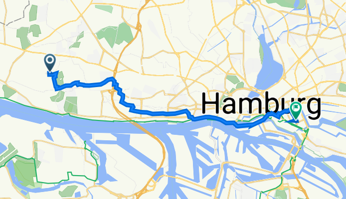 Vogt-Groth-Weg 67, Hamburg nach Hammerbrookstraße 90, Hamburg