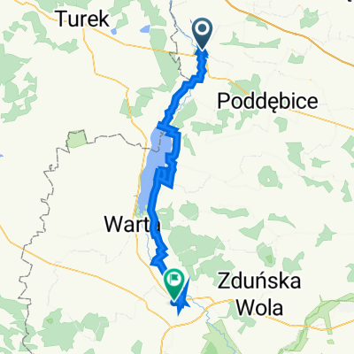 5b Uniejów do Sieradz