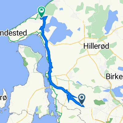 Frederikssundsvej, Veksø Sjælland to Nyvej 148, Frederiksværk